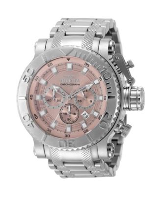 Men's Water-Resistant Quartz Coalition Forces Stainless Steel Watch, 52mm