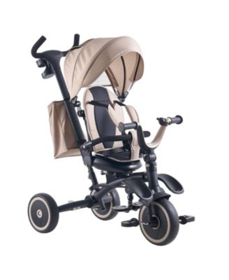 7-in-1 Foldable Toddler Trike with Canopy, 37" x 20", Ages 18 Months to 5 Years