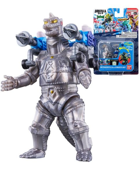 Набор из 2 фигурок Bandai Godzilla Godziburst: Mechagodzilla и установка Maser, от 4 лет