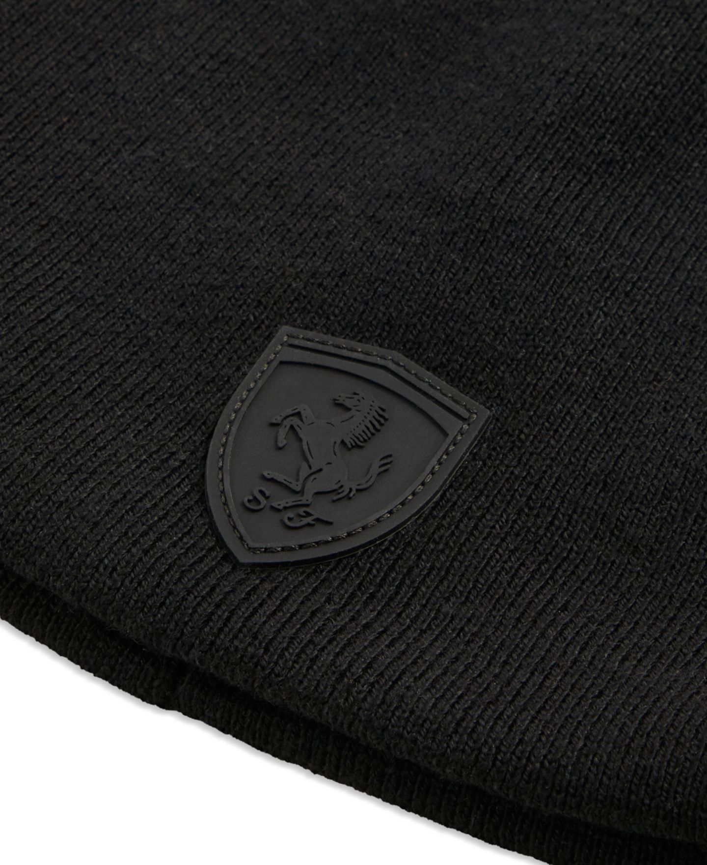 Мужская шапка PUMA Scuderia Ferrari Pro Cuffless, цвет: Чёрный — фото 3