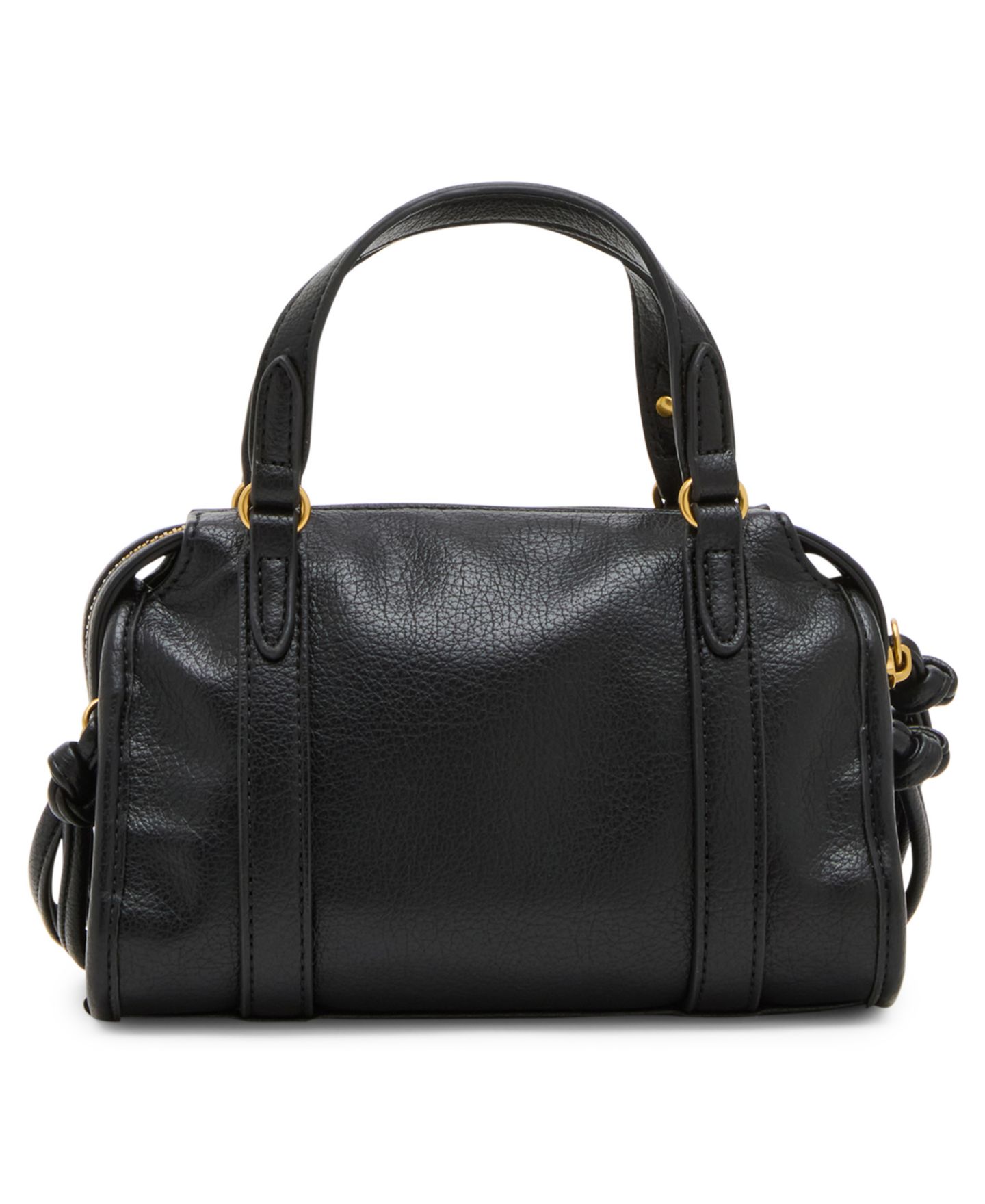 Женская сумка Madden Girl Small Top Handle Crossbody Satchel Handbag, цвет: Чёрный — фото 2