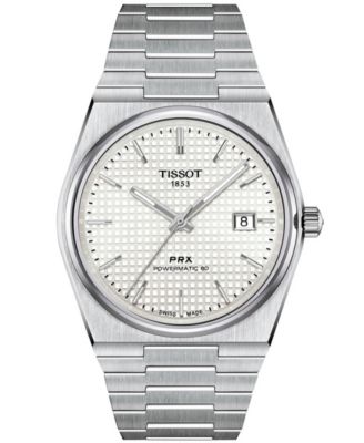 Men's Automatic PRX Silver Stainless Steel Watch 40mm