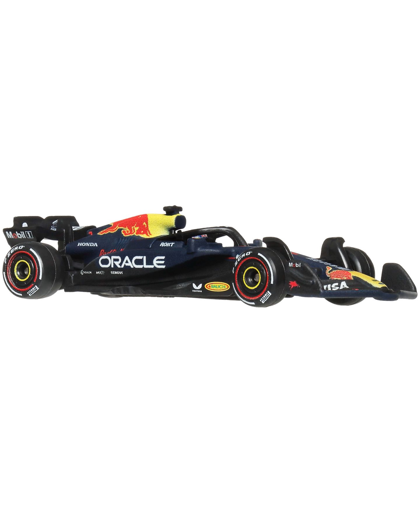 Набор Hot Wheels из 2 гоночных машин Oracle Red Bull Racing Verstappen и Tsunoda, 1:64 — фото 4