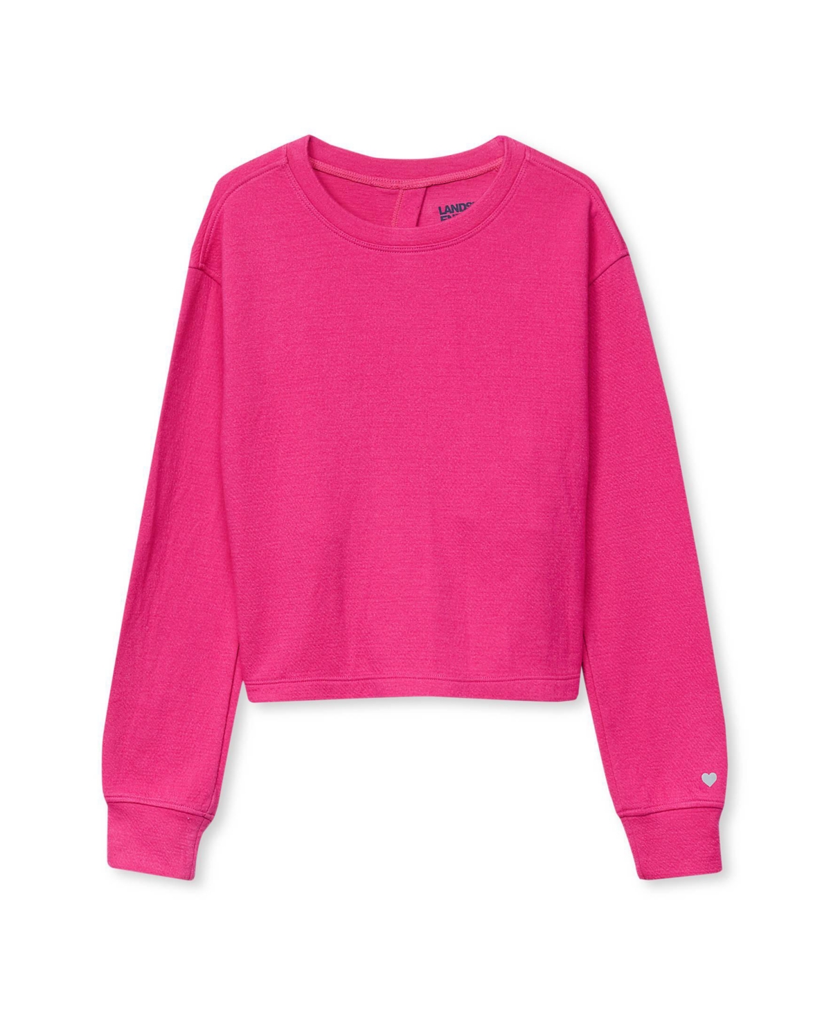 Lands' End Girls' 4-16 Twist Back Long-Sleeve Active T-Shirt