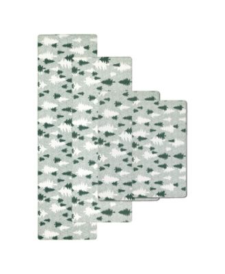 Christmas Trees Non-Slip Kitchen Mat