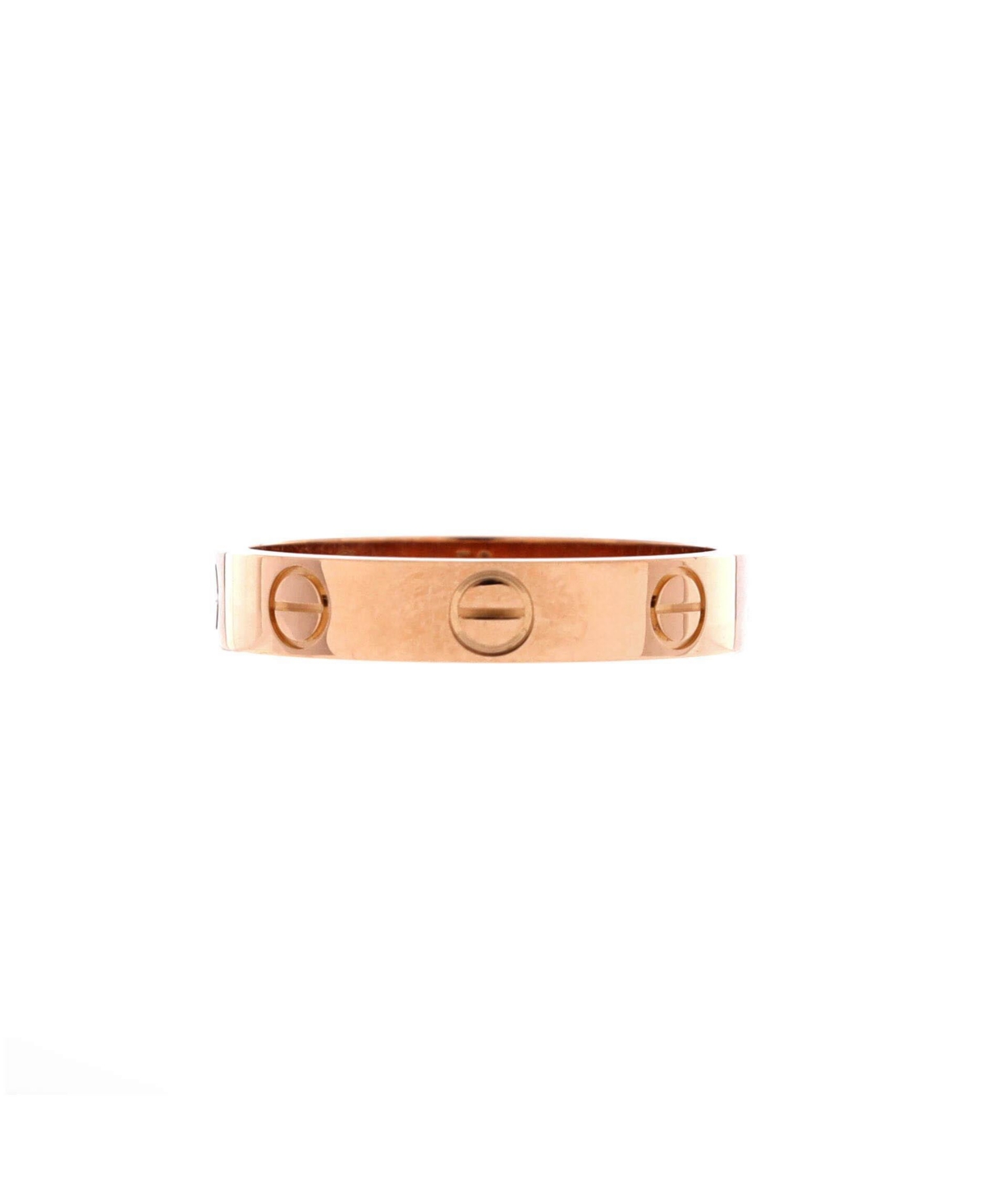 Pre-Owned Cartier Love Wedding Band in 18K Rose Gold - 18k rose gold