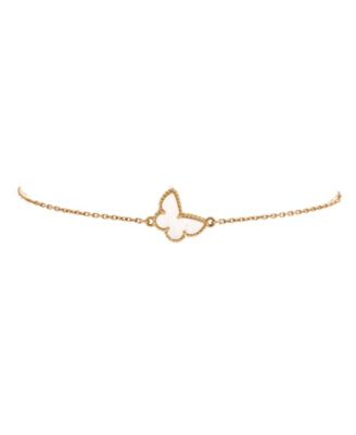 Sweet Alhambra Butterfly Bracelet in 18K Yellow Gold