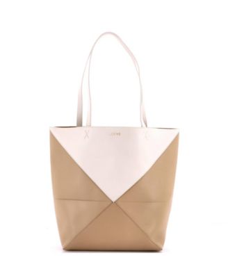 Medium Puzzle Fold Tote Leather