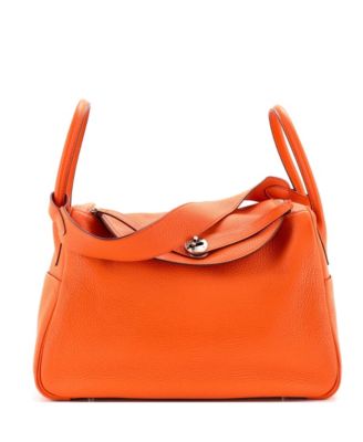 34 Lindy Large Leather Shoulder Bag