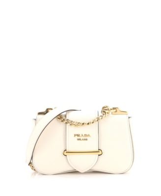 Medium Sidonie Chain Shoulder Bag Saffiano Leather