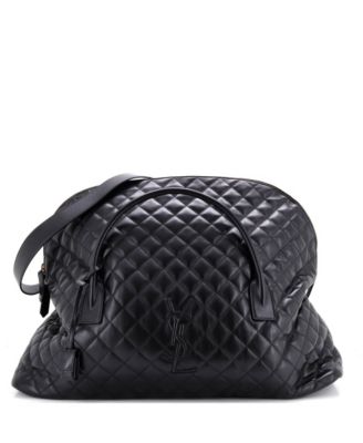 ES Giant Travel Bag Quilted Leather
