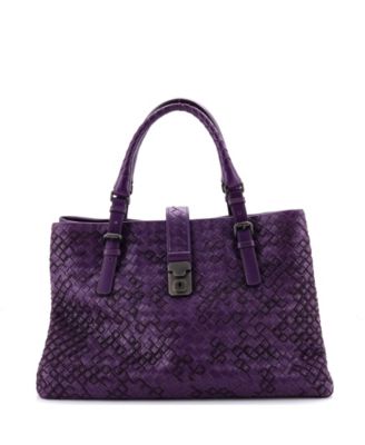 Medium Roma Bag Intrecciato Nappa