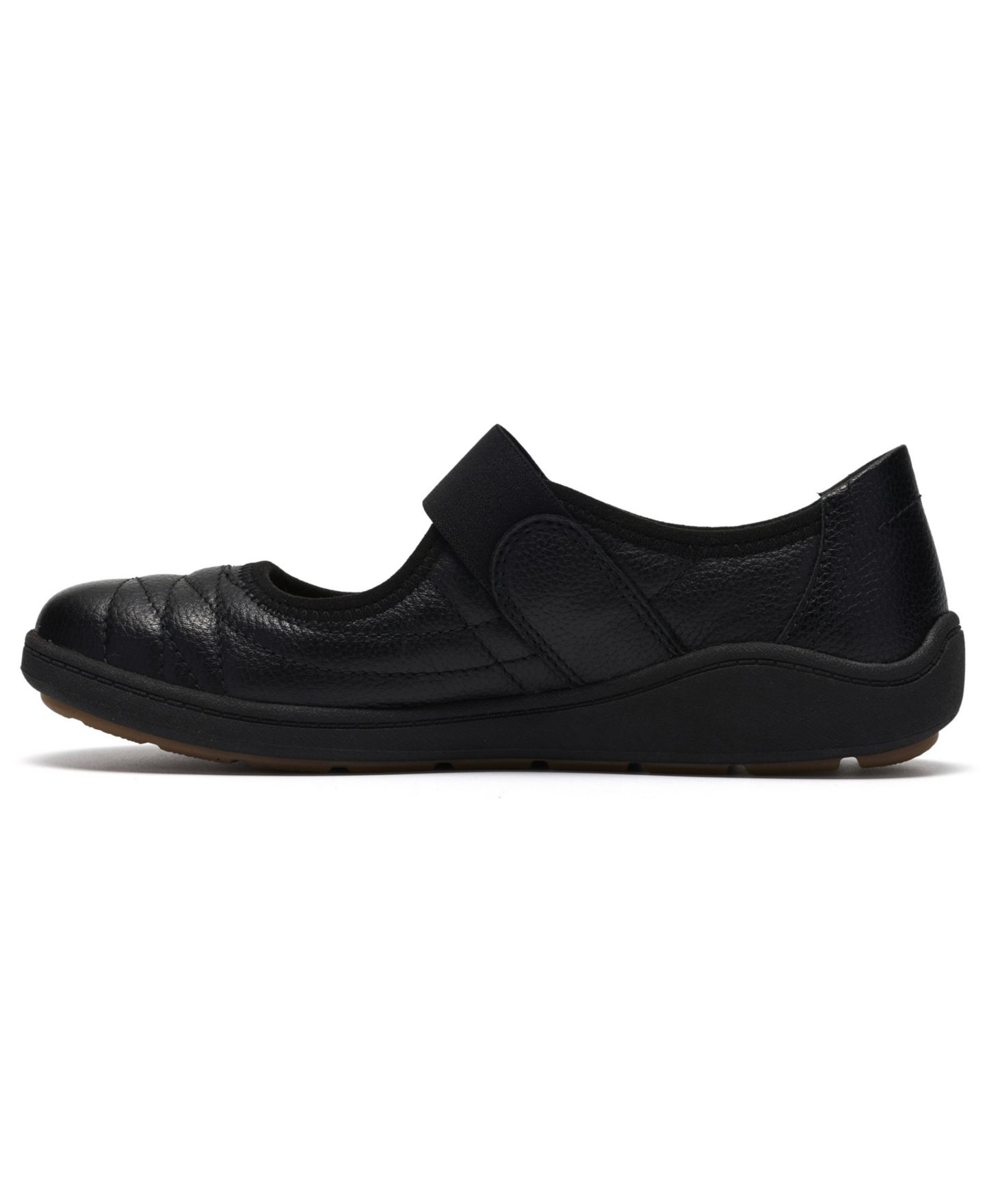 Женские кроссовки Clarks Bryianne Haven Leather Mary Jane, цвет: Чёрный кожаный — фото 6
