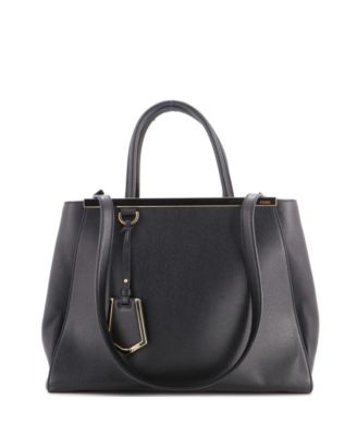 2Jours Leather Zipper Tote, Medium