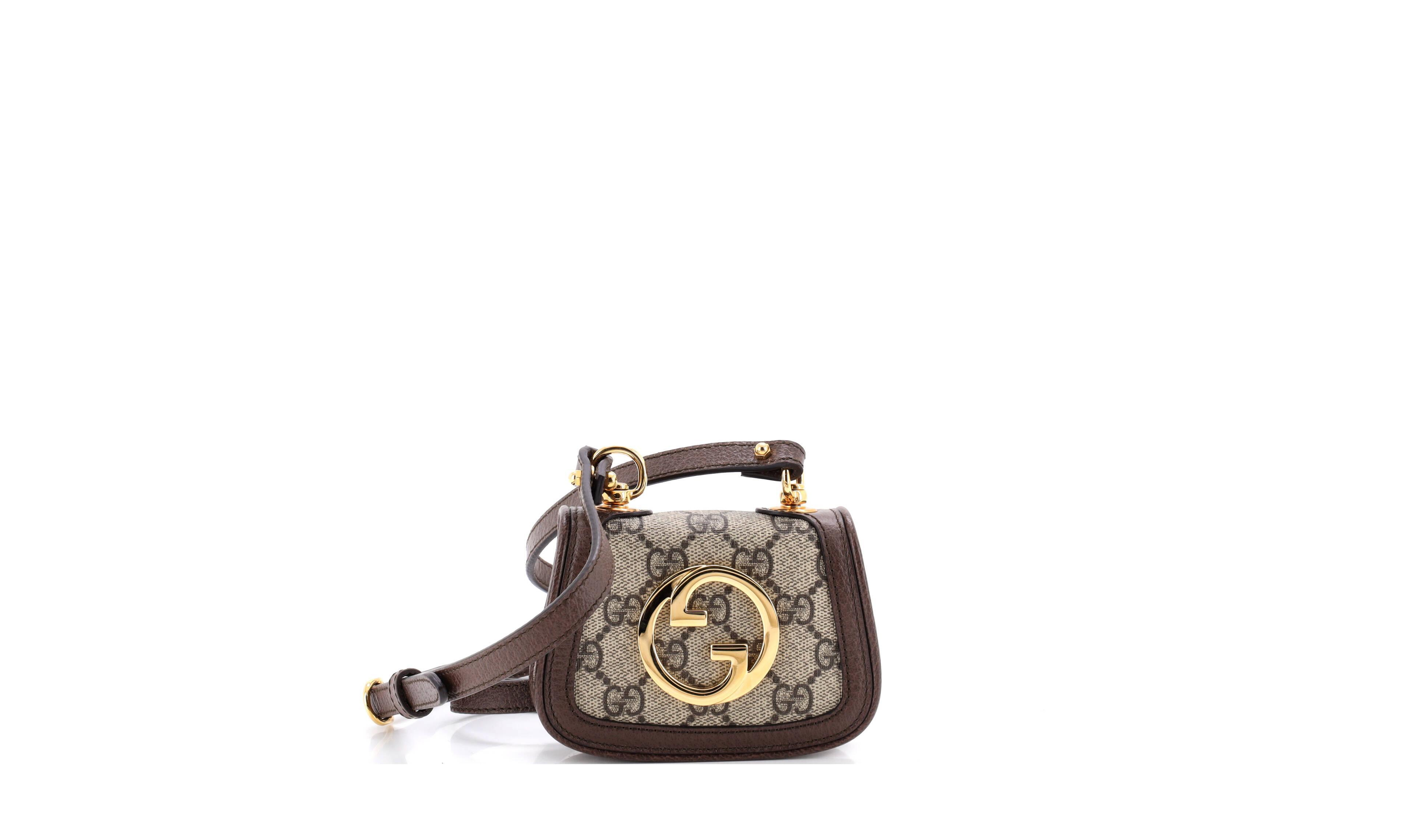 Pre-Owned Gucci Blondie Nm Mini Crossbody Card Case Wallet