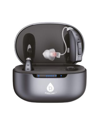 Bluetooth OTC Hearing Aids for Adults - Rechargeable Self-Fitting Hearing Devices with App Control