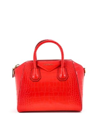 Small Antigona Bag Embossed Leather
