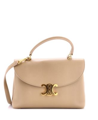 Medium Nino Top Handle Bag Leather