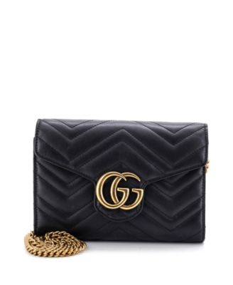 GG Marmont Mini Chain Wallet