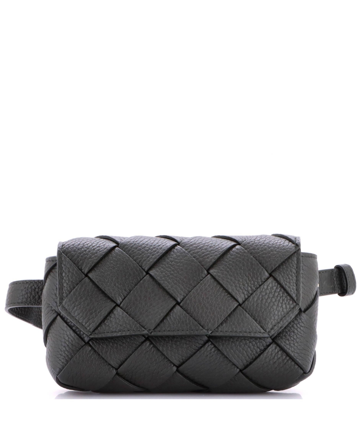 Pre-Owned Bottega Veneta Diago Belt Bag Maxi Intrecciato Leather