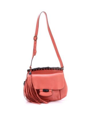 Medium Nouveau Fringe Crossbody Bag Leather