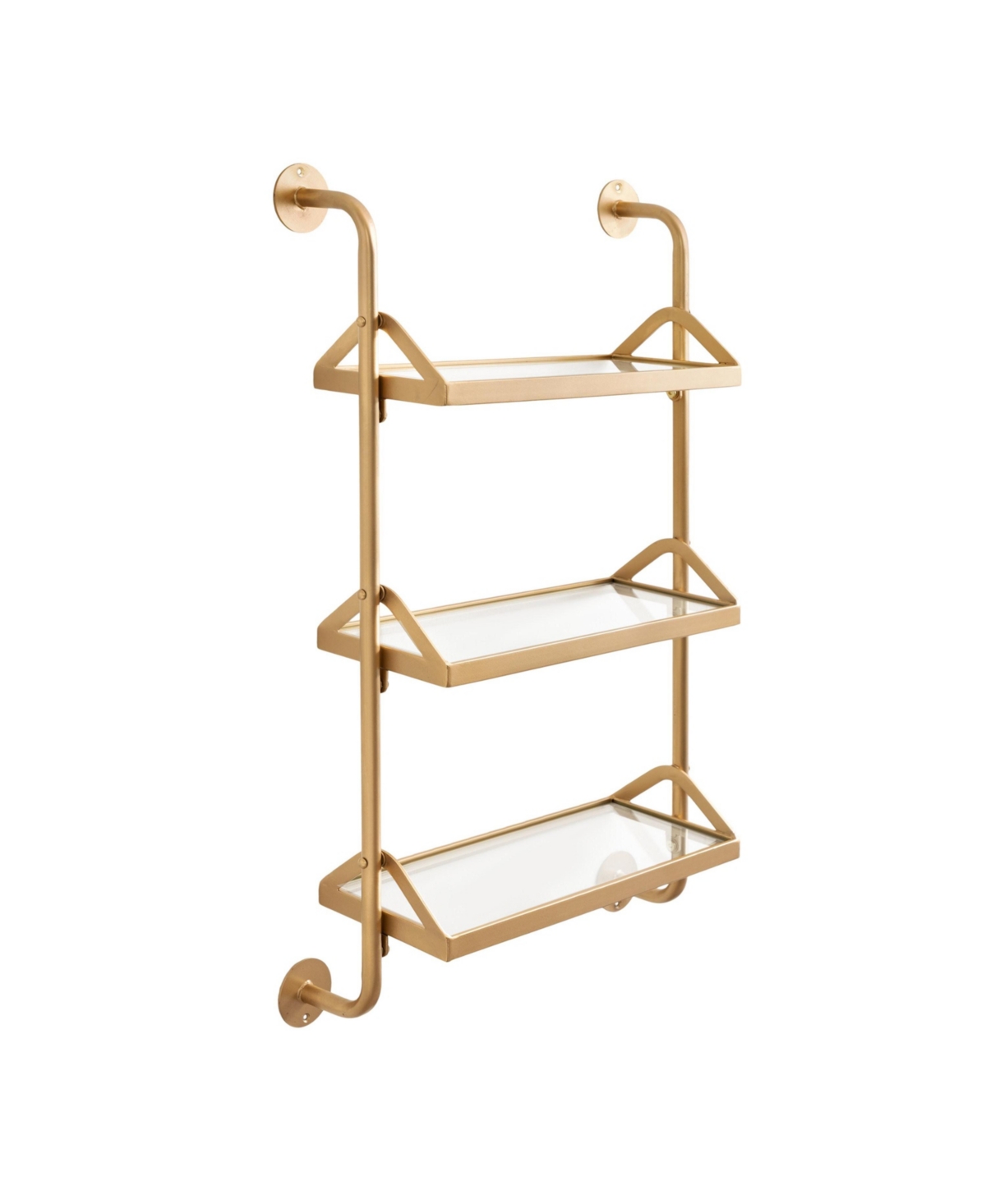 Kate and Laurel Marit Three-Tier Wall Shelf