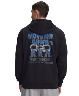 Men's Rival Fleece Full-Zip Graphic Hoodie
