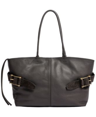 Bowery Extra-Large Leather Laptop Tote Handbag