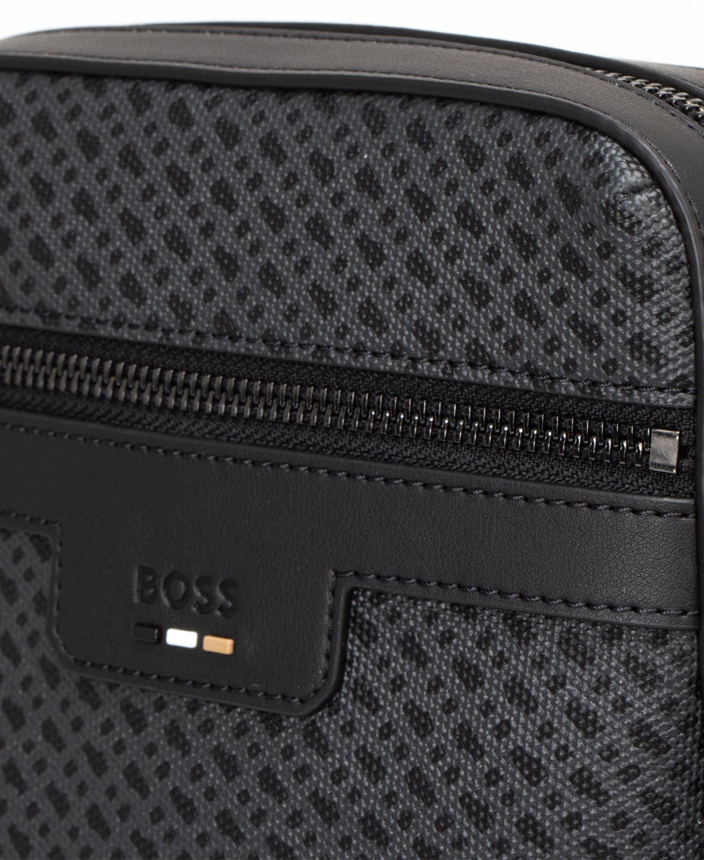 Мужская сумка Hugo Boss Ray Zip-Top Crossbody, цвет: Чёрный — фото 3