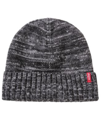 Men's Chunky-Marled Knit Ribbed Cuff Beanie and Scarf, 2-Piece Set