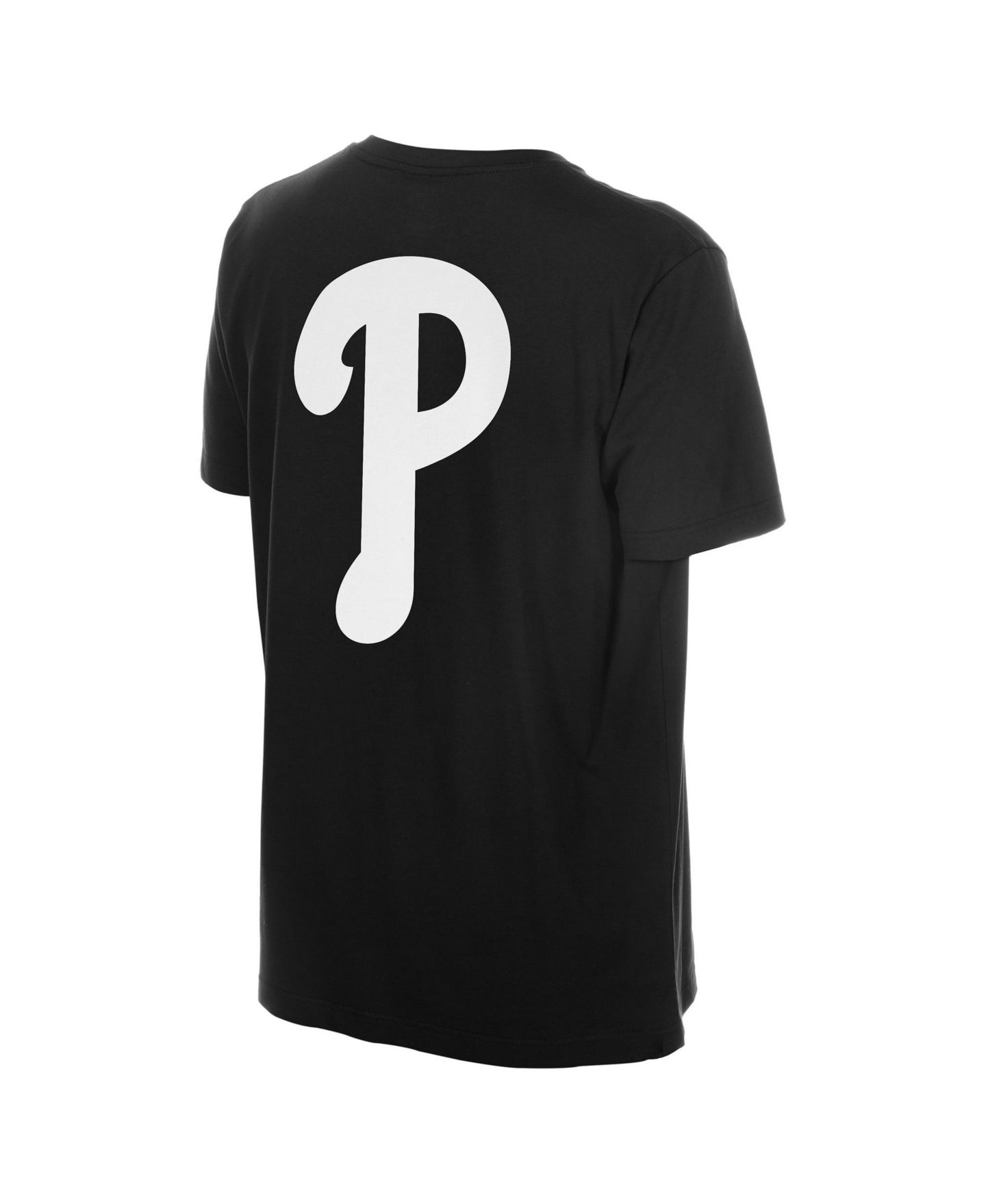 Мужская футболка New Era Bryce Harper Black Philadelphia Phillies Oversized Graphic — фото 2