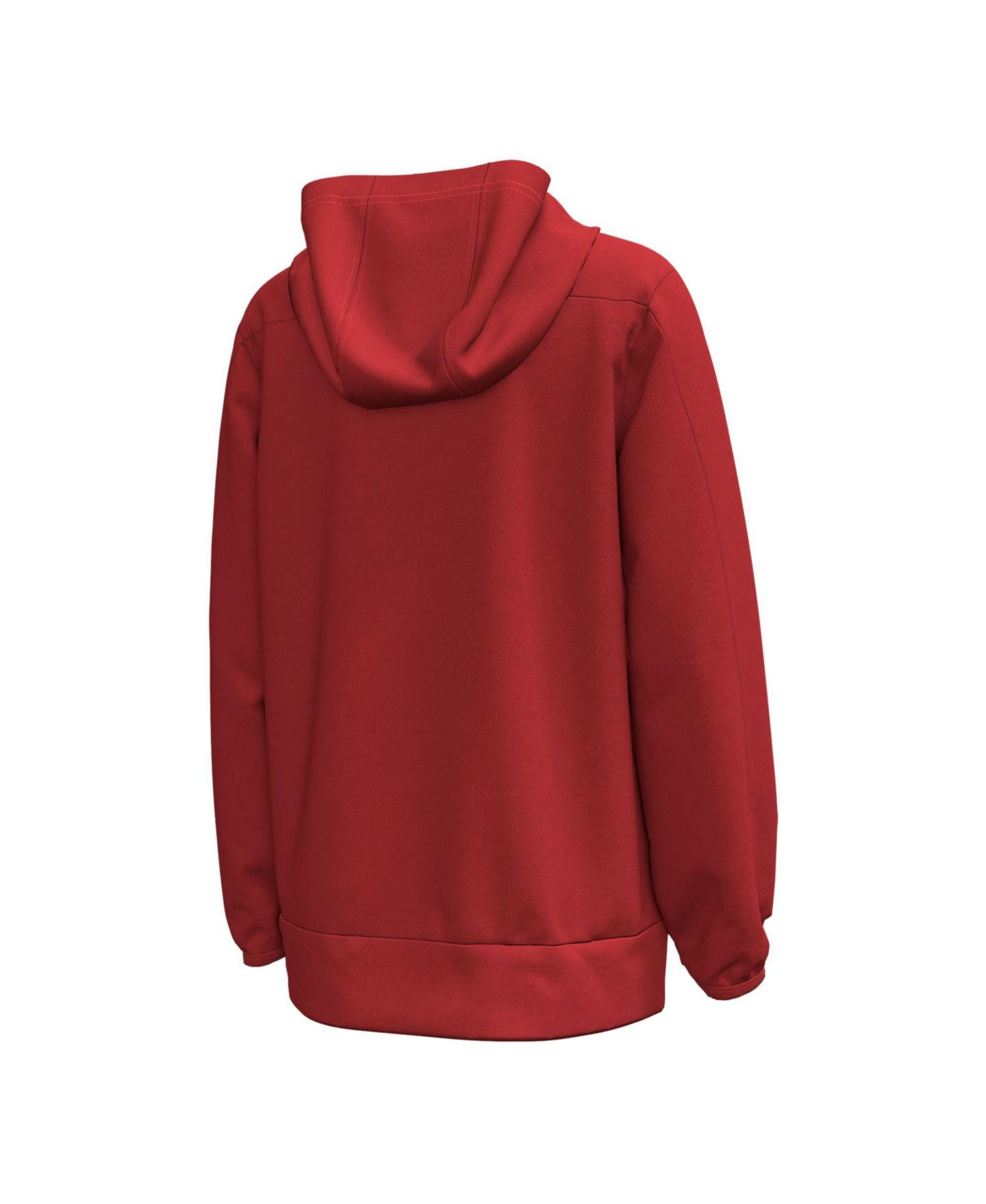 Детское худи Under Armour Red Wisconsin Badgers 2026 Lambeau Field Collection Metallic Logo Fleece — фото 2