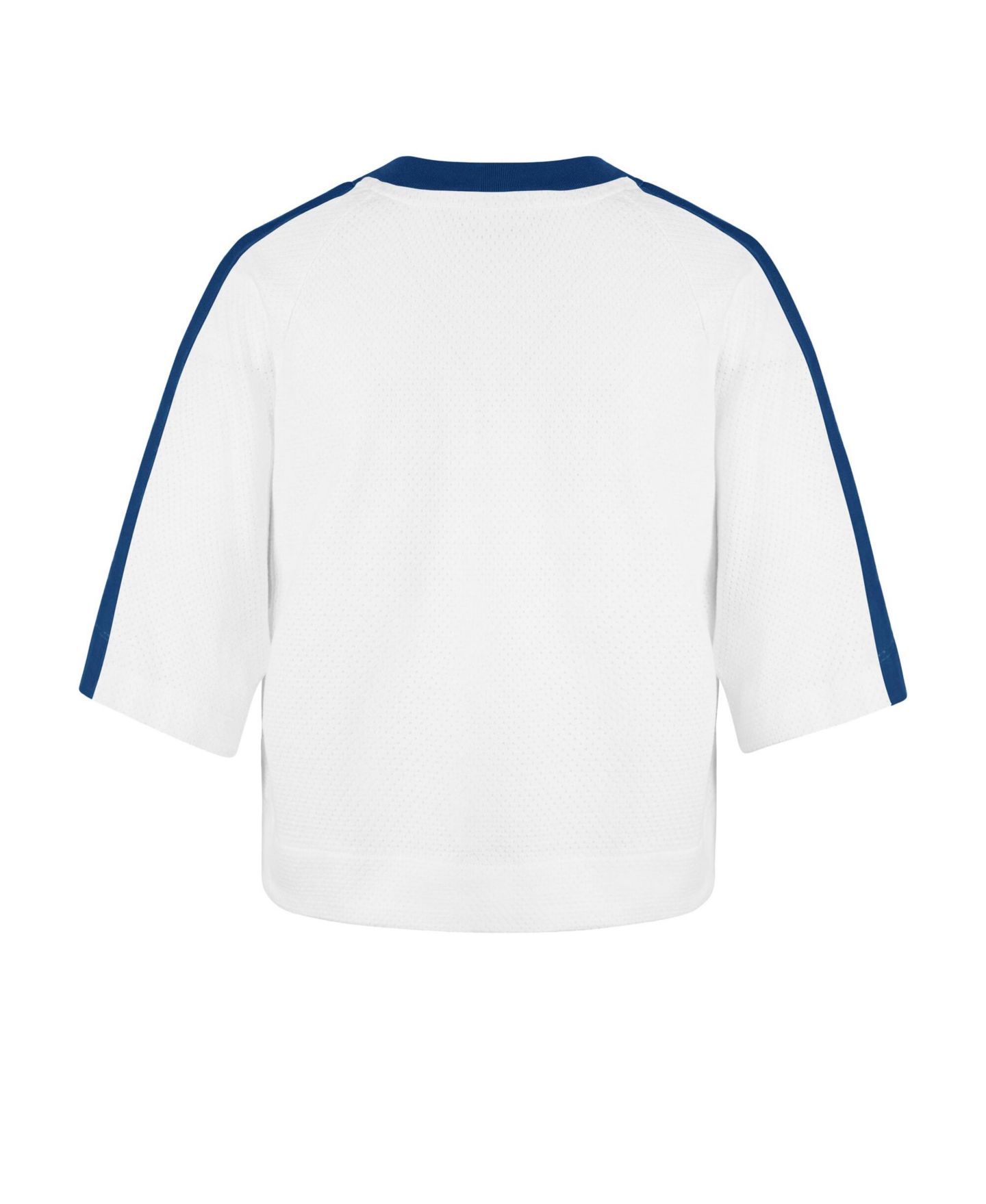 Женская футболка '47 Brand White Buffalo Bills Big Overarch Drop Needle Raglan V-Neck — фото 2