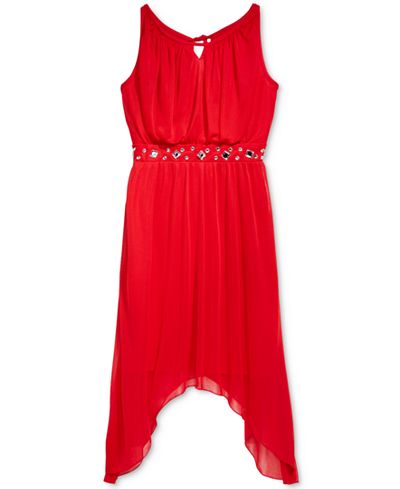Crystal Doll High-Low Dress, Girls (7-16)