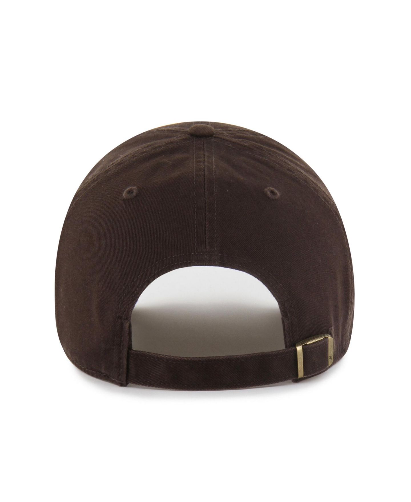 Мужская кепка '47 Brand Brown Clemson Tigers Vault Clean Up Adjustable Hat — фото 2