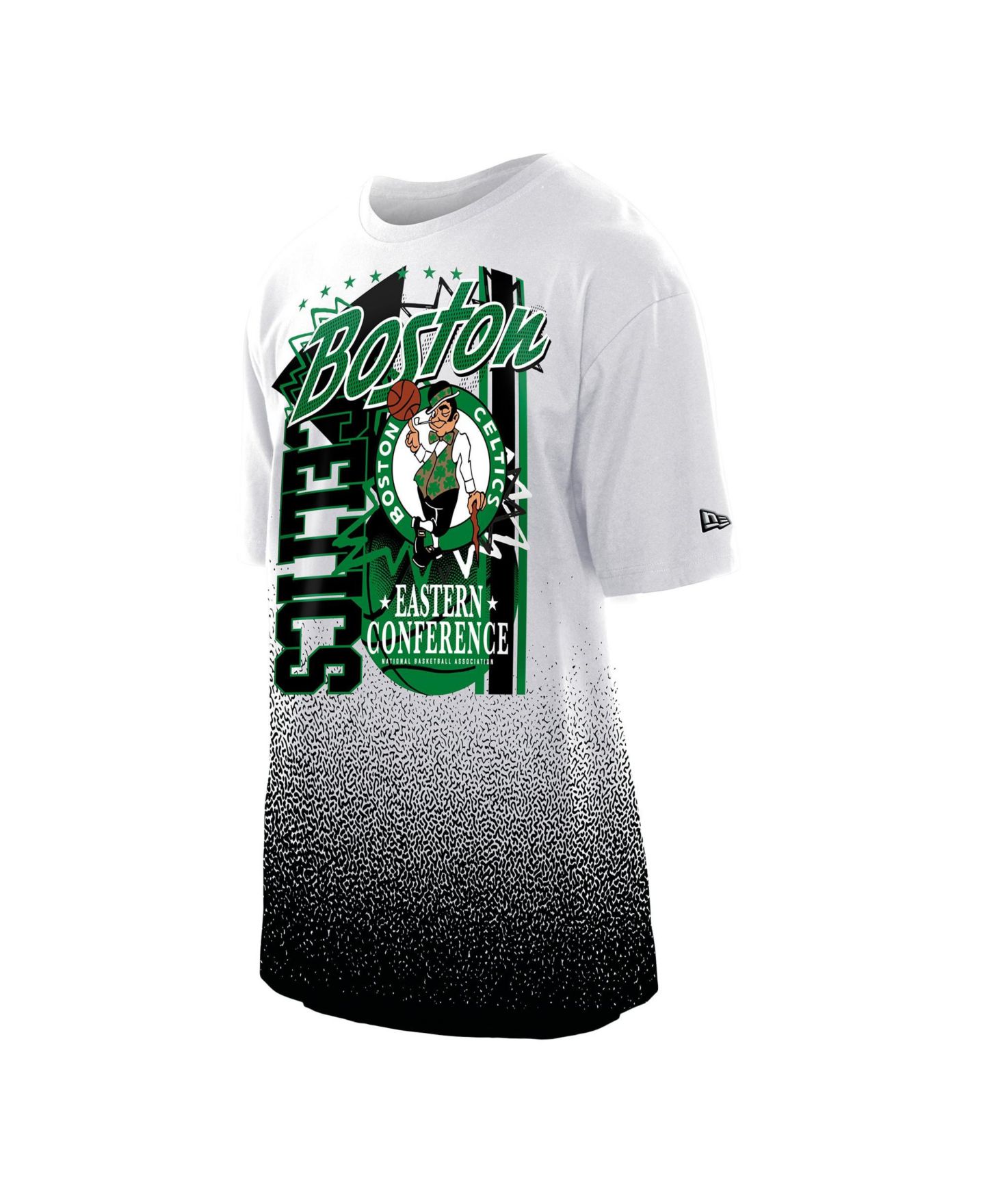 Мужская футболка New Era White Boston Celtics Injection Sport Classics — фото 7