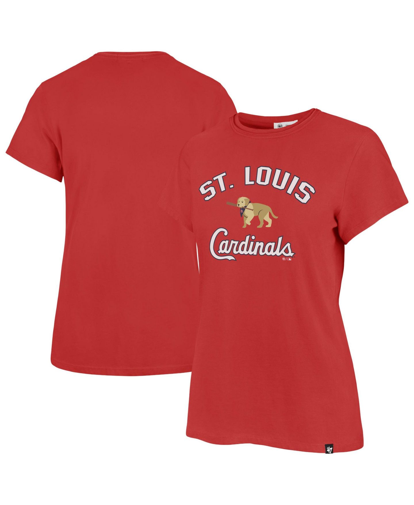 Женская футболка '47 Brand Red St. Louis Cardinals Regional Frankie — фото 1