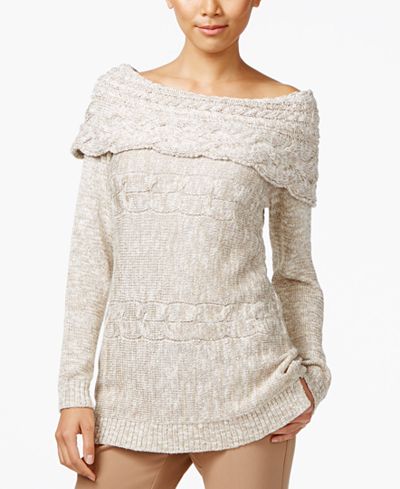 INC International Concepts Off-The-Shoulder Sweater, Only at Macy's