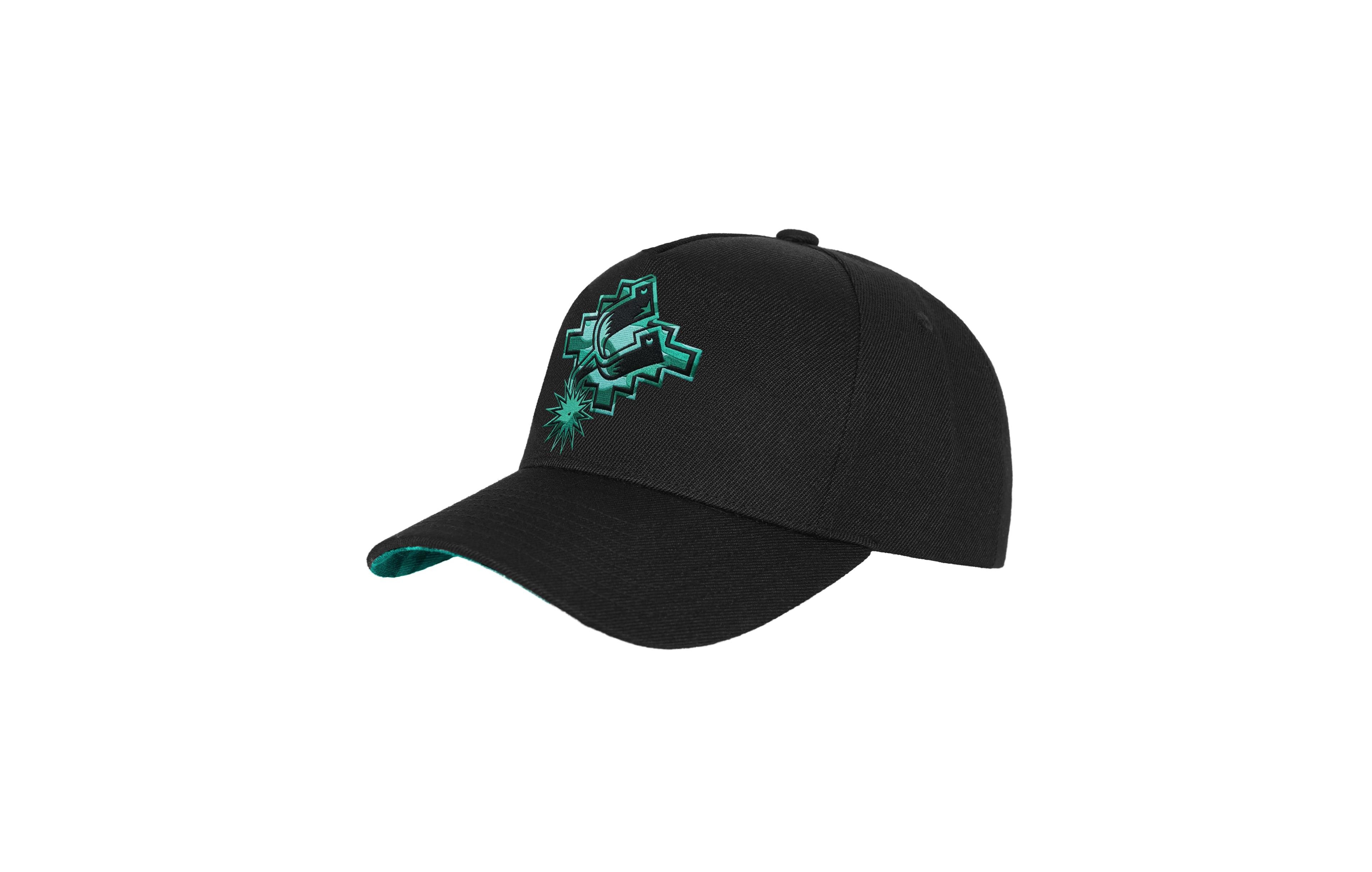 Mitchell & Ness Big Boys' and Girls' Black San Antonio Spurs 404 Club Camo Pro Pinch Snapback Hat