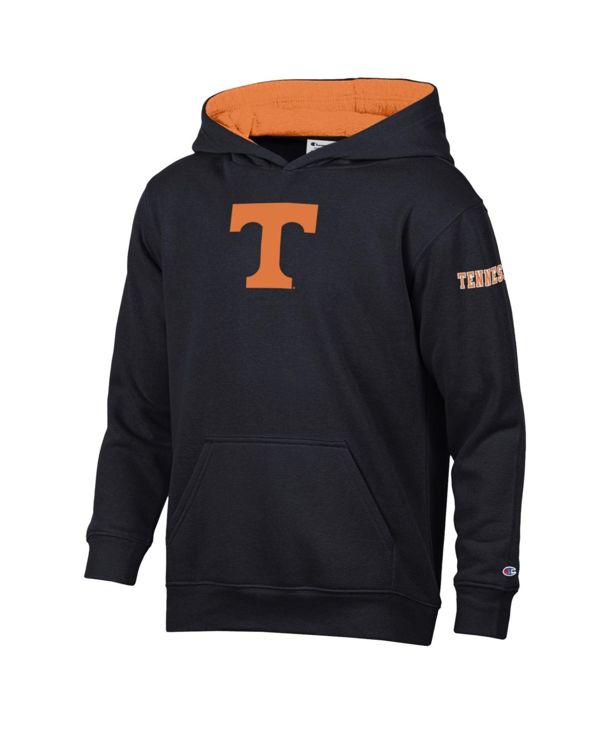 Big Boys and Girls Champion Black Tennessee Volunteers Fleece Hoodie