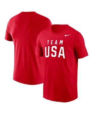 Men's  Red Team USA Dri-FIT T-Shirt