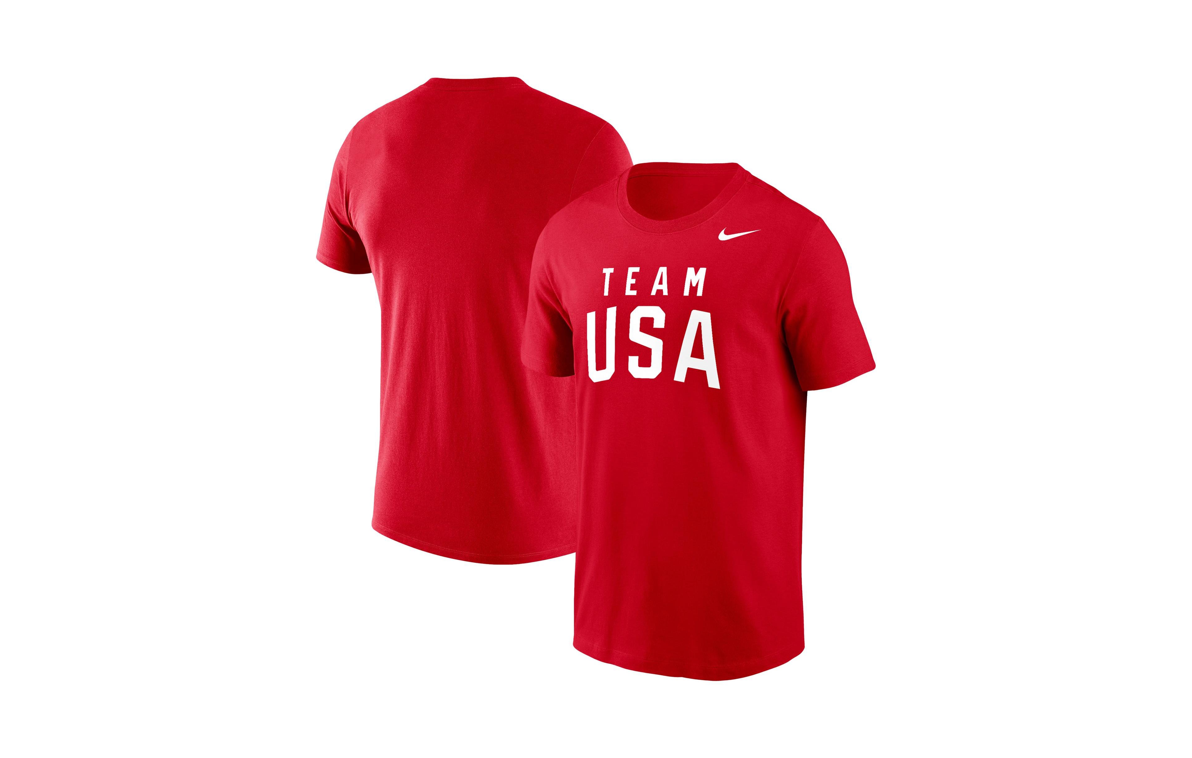 Nike Men's Red Dri-fit T-Shirt