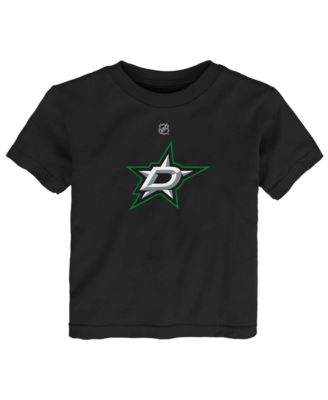 Baby Boys and Girls Black Dallas Stars Primary Logo T-Shirt