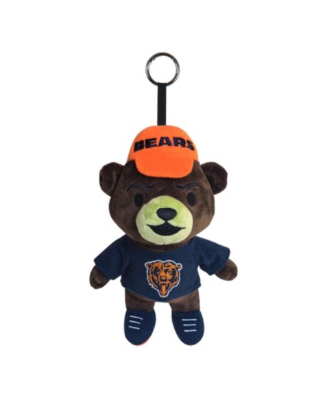 Женский брелок Logo Brands Chicago Bears Huddle Buddy Bag Charm