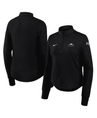 Women's Gray Air Force Falcons 2026 Rivalry Collection Swift Dri-FIT Half-Zip Top
