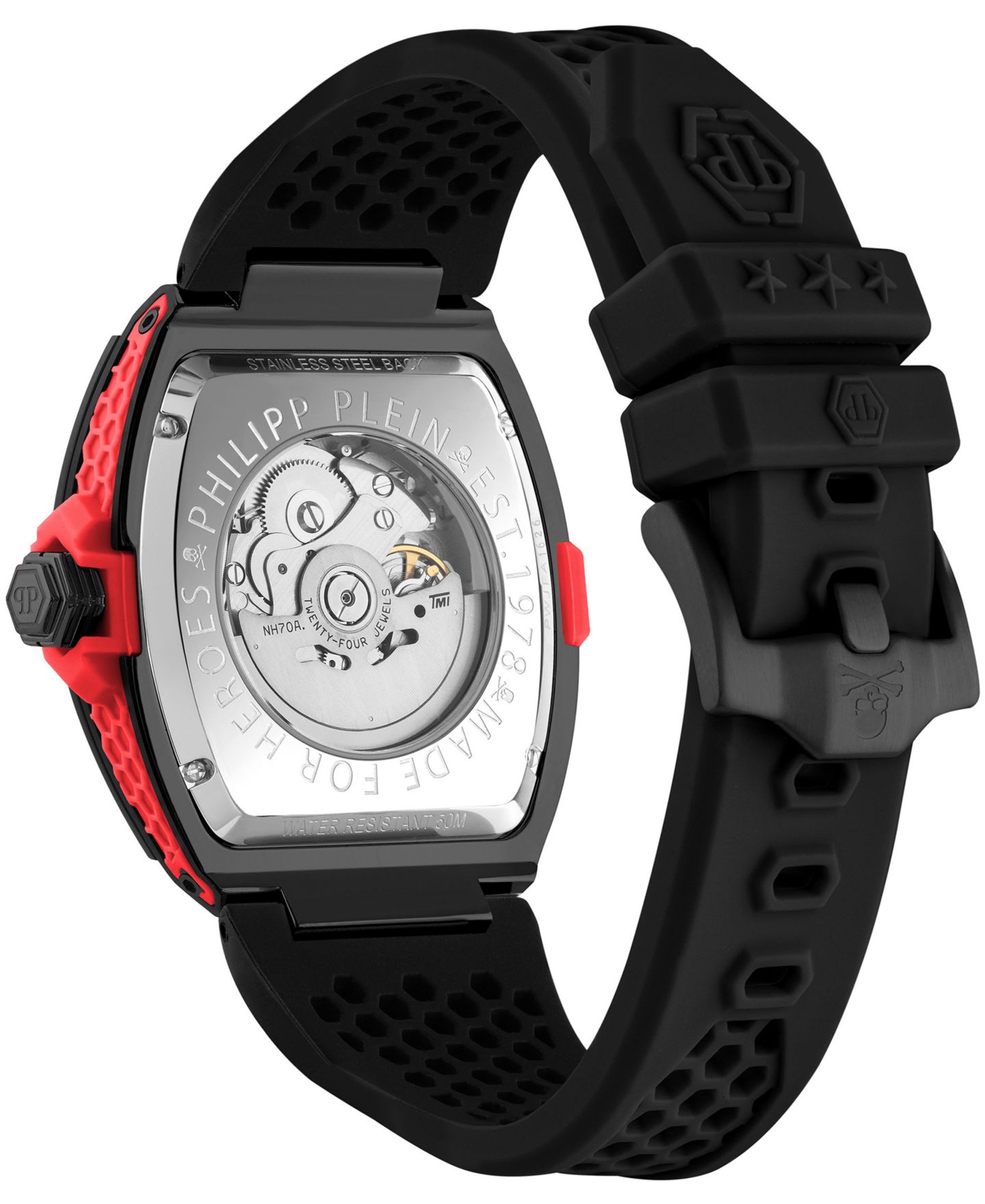Мужские часы Philipp Plein The Keleton 2.0 IP Black Stainless Steel Bracelet Watch, 44mm — фото 2