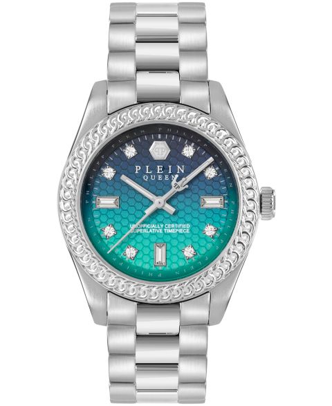 Женские часы Philipp Plein Queen Silver Stainless Steel Bracelet Watch, 36mm