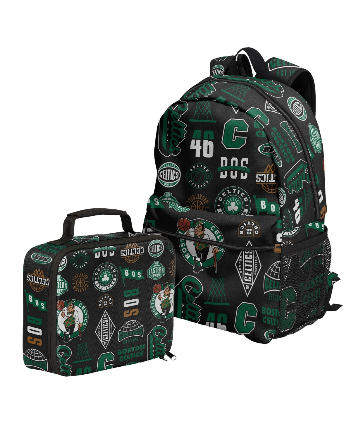 Outerstuff Boston Celtics Backpack and Lunchbox Set
