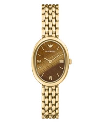 Women's Quartz Sinfonia Two-Hand Gold-Tone Stainless Steel Watch 34mm