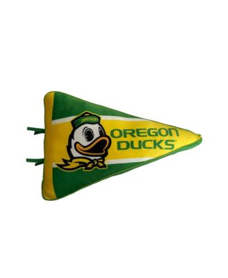 Oregon Ducks Half Stripe Pennant Pillow